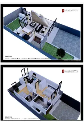 Didjual rumah minimalis modern 2 lantai harga promo di solobaru