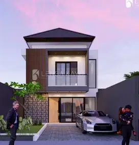 Rumah murah 2 lantai pinggir jalan raya solo baru area