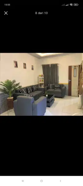 Sofa Tamu 321 Minimalis + 6 buah Bantalan...