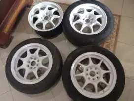 Velg racing 15 tc05 double pcd 4x100/114