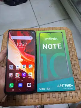 INFINIX NOTE 10 6GB / 128GB FULLSET SECOND