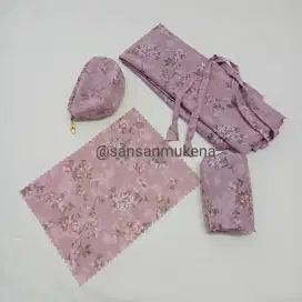 Mukena travel pouch mini parasit korea