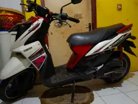 XRIDE 2016 PUTIH MERAH LENGKAP MULUS