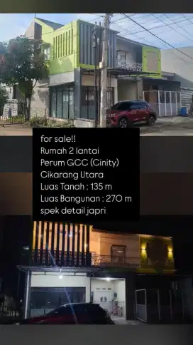 Rumah / Ruko di jual