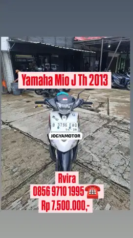 Yamaha mio j th 2013 plat depok