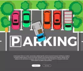 Terima parkir mobil bulanan