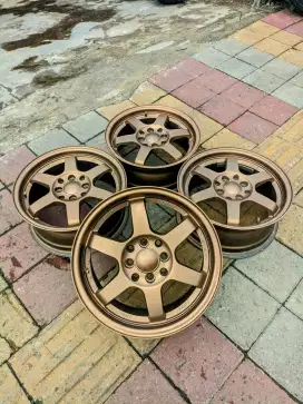 Te37 ring 15 pcd 4x100/114 lebar 6.5 et 40