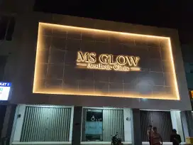 Cladding Wall. Fasad ACP. Facade. Curtain Wall. Lettersign dan Signage