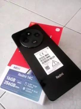 Blm 1bln Redmi 14C 8/256 Fullset Ori