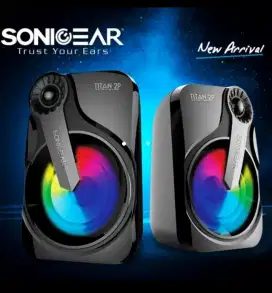 Speaker sonicgear titan 2p