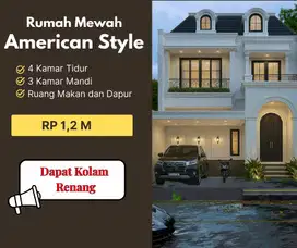 Rumah Mewah Puri Arizona Dekat Jamtos Free Kolam Renang