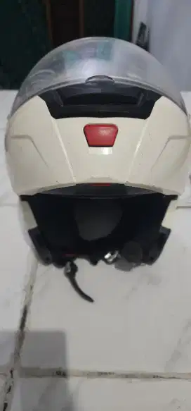 Helm nolan n90-2 size m dengan ncom/intercom original nolan