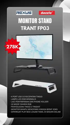 Stand monitor Rexus FP03