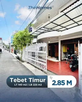 Dijual rumah dekat ke jalan 2mobil lokasi tebet timur