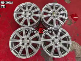 Jual velg oem jazz r16 4x100 brio agya ayla calya city dll