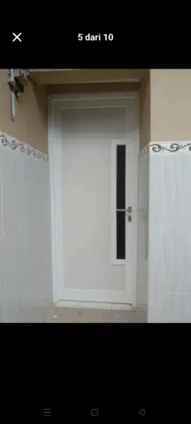 Jual kusen pintu jendela kaca aluminium plus pasang