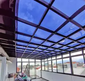 Kanopi atap solarplat