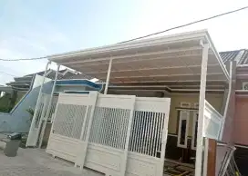 Kanopi alderon rangka besi holloh