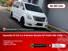 [ LOW KM ] Hyundai H1 H-1 H 1 XG 2.4 9 Seater Bensin AT 2018/2019