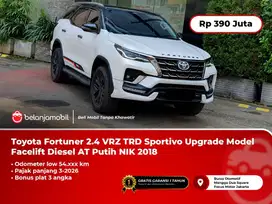 [LOW KM] Toyota Fortuner 2.4 VRZ TRD Sportivo Diesel AT 2018/2019