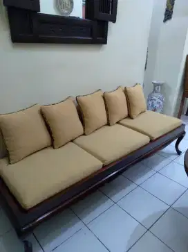 Kursi Bangku Panjang Jati