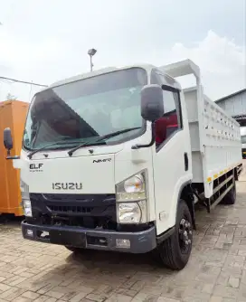 ISUZU ELF GIGA NMR SUPER LONG 6 BAN BAK KM BARU 7547 SAJA SEPERTI BARU