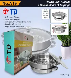 PANCI KUKUS 2 SUSUN MURAH
