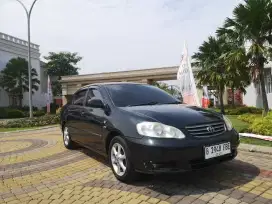 Toyota Corolla Altis manual 2002