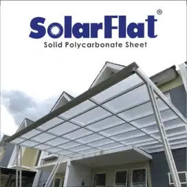 Kanopi atap solarplat besi hollo