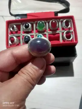 Kecubung ungu lavender, ring 8