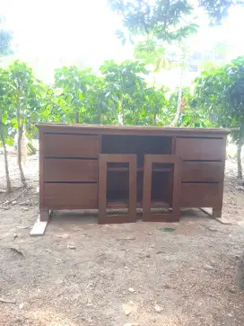 Buffet jati minimalist