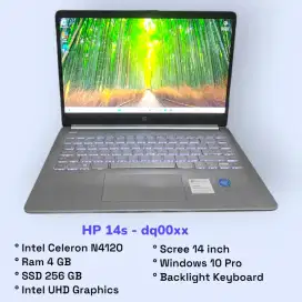 Laptop HP 14s Cakep