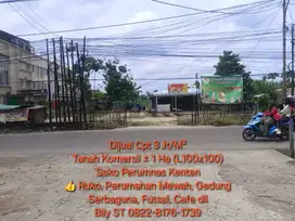 Tanah ± 1 Ha (100x100) Kenten Kota Palembang Murah