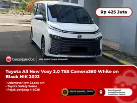 [ LOW KM ] Toyota New Voxy 2.0 TSS Camera360 White on Black 2022/2023