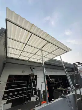 Kanopi atap alderon