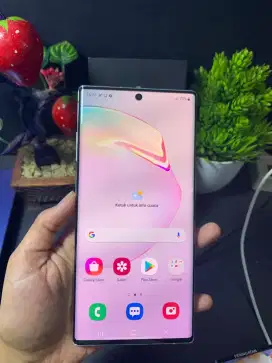 SAMSUNG NOTE 10+ RAM 12/512GB ORIGINAL SEIN MULUS NORMAL 

TAMPILAN ME