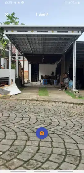 Spesialis Kanopi baja ringan terpasang