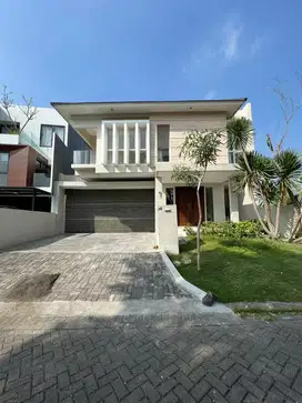 MURAH! DIJUAL RUMAH CITRALAND WATERFRONT MINIMALIS MODERN BAGUS FURNIS