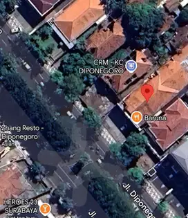 HOT LISTING! DIJUAL TANAH KOMERSIAL RAYA DIPONEGORO NOL JALAN RAYA