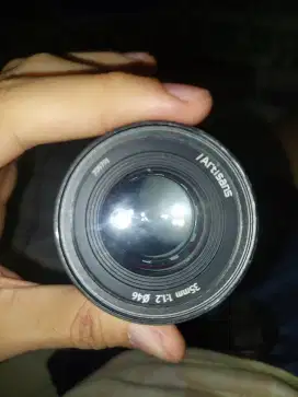 Lensa 7artisans 35mm f1.2 e mount sony