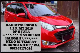 DAIHATSU SIGRA 1.2 R MT 2016 DP 5 JUTA