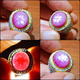 Ruby Trapiche Star 6 Rays Burma