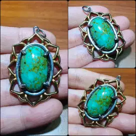 Liontin Pirus Persia (Natural Turquoise)