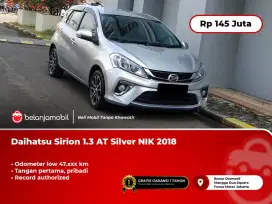 [ LOW KM ] Daihatsu Sirion 1.3 AT Silver 2018/2019