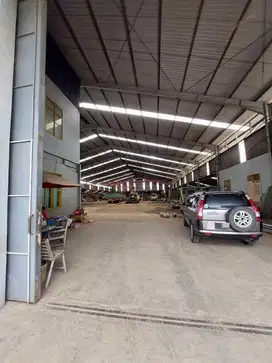Dijual Gudang + Kantor  di mainroad  Gedebage Bandung Murah Strategis