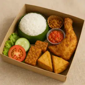 Paket nasi box komplit