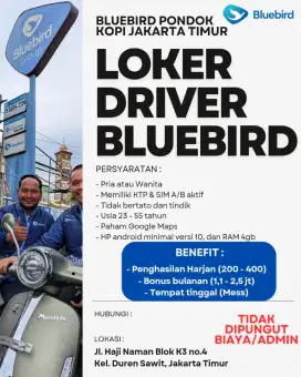 Loker Driver Taksi Jakarta
