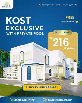 Jual kost baru sertifikat Ready SHM Sleman Ngaglik Jogja  Barat Kampus