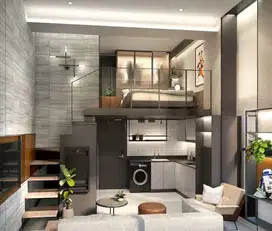 Urbn X Apartment Tipe 1 BR Corner