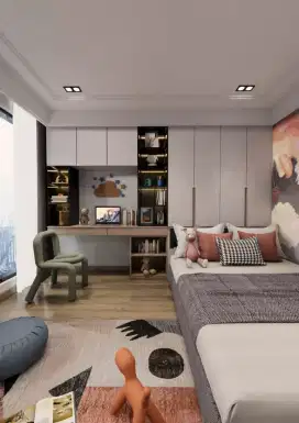 INTERIOR DESIGN Apartemen, Apartemen, Kantor, Caffe Jabodetabek